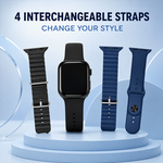 AEMAI T100 t100 smart watch with 4 straps & earbuds set - view 2