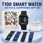 AEMAI T100 t100 smart watch with 4 straps & earbuds set - view 4
