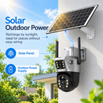 AEMAI TJ34 Solar Dual-Lens PTZ Camera - view 3