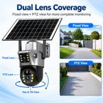 AEMAI TJ34 Solar Dual-Lens PTZ Camera - view 6