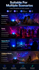AEMAI TJ56 Bluetooth starry sky projector light romantic bedroom atmosphere - detailed view 1