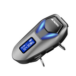 AEMAI TW112 motorcycle helmet intercom with FM LCD display and blue chevron light - view 5