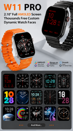 Health tracking smart watch with AEMAI branding - detailed view 3