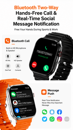 Health tracking smart watch with AEMAI branding - detailed view 4