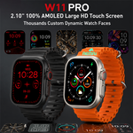 Health tracking smart watch with AEMAI branding - view 2