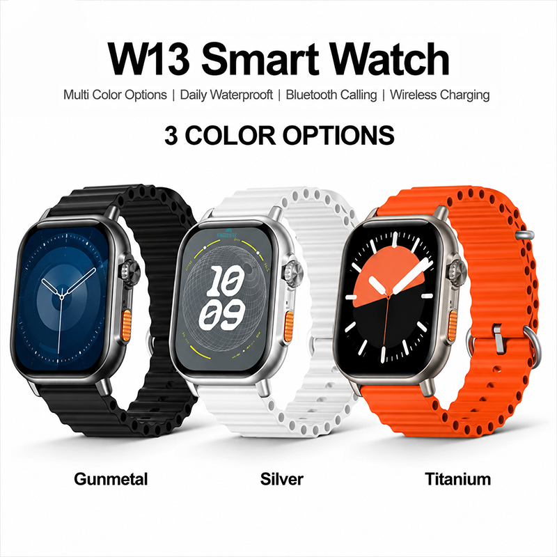 Health tracking smart watch with AEMAI branding