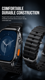 Health tracking smart watch with AEMAI branding - detailed view 2