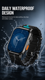 Health tracking smart watch with AEMAI branding - detailed view 3