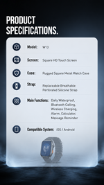 Health tracking smart watch with AEMAI branding - detailed view 6