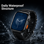 Health tracking smart watch with AEMAI branding - view 5