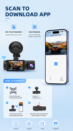 Dash cam with AEMAI branding - detailed view 3