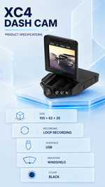 Dash cam with AEMAI branding - detailed view 1