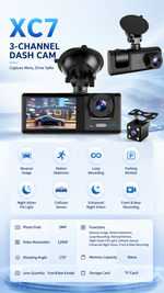Dash cam with AEMAI branding - detailed view 1