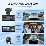 Dash cam with AEMAI branding - view 3