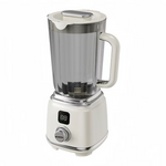 AEMAI XJ104 cream countertop blender with digital display rotary dial and glass jug - view 5