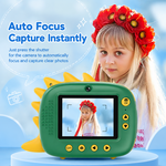 AEMAI XJD32 kids digital camera dinosaur design auto focus for children