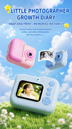 AEMAI XJD70 kids instant print camera black white photos creative toy - detailed view 6