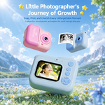 AEMAI XJD70 kids instant print camera black white photos creative toy - view 4