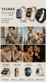 Health tracking smart watch with AEMAI branding - detailed view 1