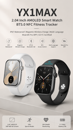 Health tracking smart watch with AEMAI branding - detailed view 5