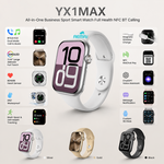 Health tracking smart watch with AEMAI branding - view 3