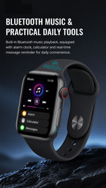 Health tracking smart watch with AEMAI branding - detailed view 1