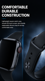 Health tracking smart watch with AEMAI branding - detailed view 2