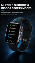 Health tracking smart watch with AEMAI branding - detailed view 3