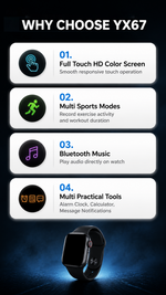 Health tracking smart watch with AEMAI branding - detailed view 4