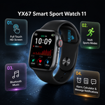 Health tracking smart watch with AEMAI branding - view 4