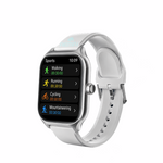 AEMAI YX9 smart watch full HD color touch display silver case fitness - view 5