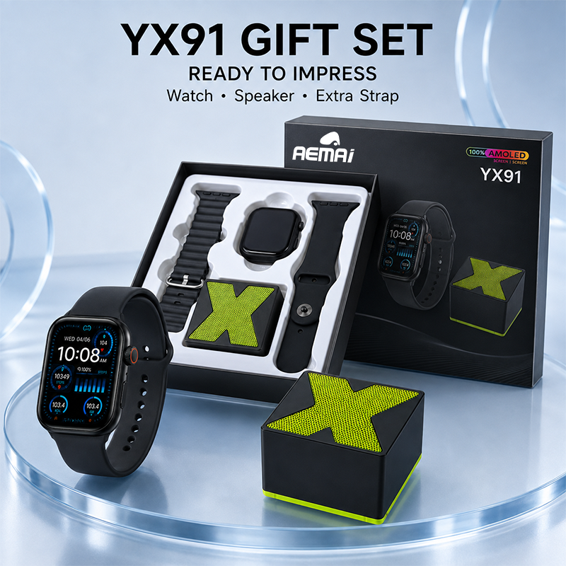 AEMAI YX91 smart watch set - view 1