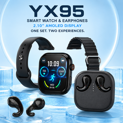 AEMAI YX95 Wireless Earbuds Bundle - Immersive Sound, Comfort Fit