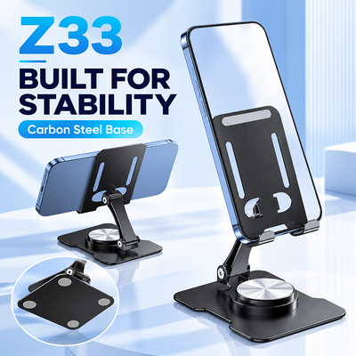 AEMAI Z33 Phone Holder - Carbon Steel Base, Wholesale & Bulk
