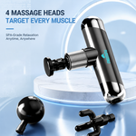 Mini deep tissue massage gun with AEMAI branding - view 4