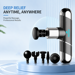 Mini deep tissue massage gun with AEMAI branding - view 6