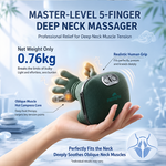 Mini deep tissue massage gun with AEMAI branding
