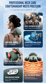 Mini deep tissue massage gun with AEMAI branding - detailed view 5