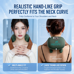 Mini deep tissue massage gun with AEMAI branding - view 3
