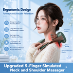 Mini deep tissue massage gun with AEMAI branding - view 4