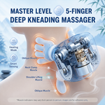 Mini deep tissue massage gun with AEMAI branding - view 6