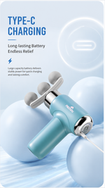 AEMAI ZP6 deep tissue massage gun type-c charging - detailed view 1