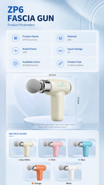 AEMAI ZP6 deep tissue massage gun type-c charging - detailed view 7