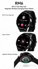 Health tracking smart watch with AEMAI branding - detailed view 3