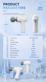 AEMAI ZP7 pro deep tissue massage gun - view 13