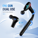 Mini deep tissue massage gun with AEMAI branding - view 2