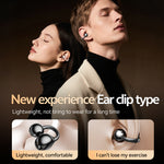 AEMAI Open-Ear Clip Earbuds - Wireless Ear-Clip Headphones with ACS Panoramic Sound, HD Calls & Lightweight Design