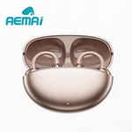 AEMAI Open-Ear Clip Earbuds - Wireless Ear-Clip Headphones with ACS Panoramic Sound, HD Calls & Lightweight Design