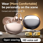AEMAI Open-Ear Clip Earbuds - Wireless Ear-Clip Headphones with ACS Panoramic Sound, HD Calls & Lightweight Design